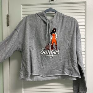Women’s cropped hoodie